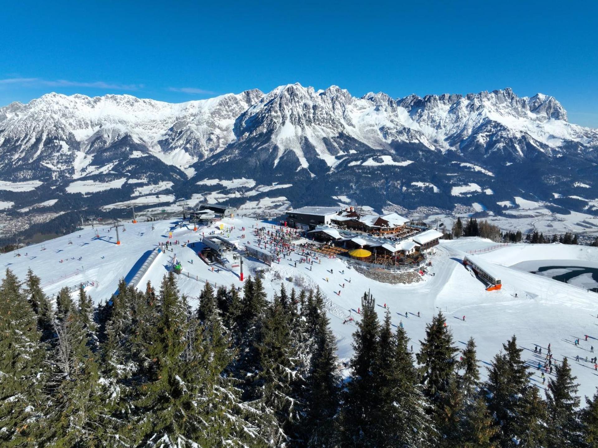 Going am Wilden Kaiser Geniessen Sie Bergblick & Sauna Im Modernen Chalet מראה חיצוני תמונה